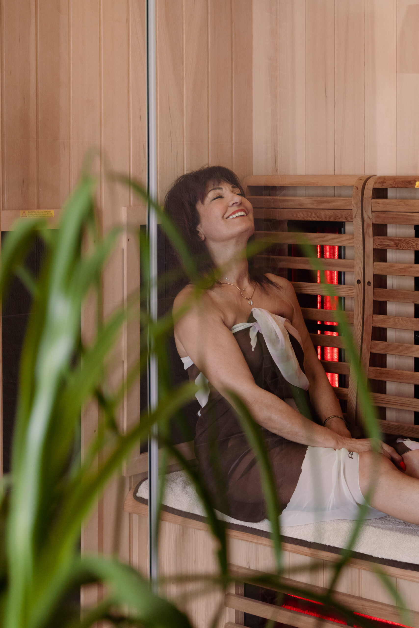 sauna infra rouge apportant une détente complète 